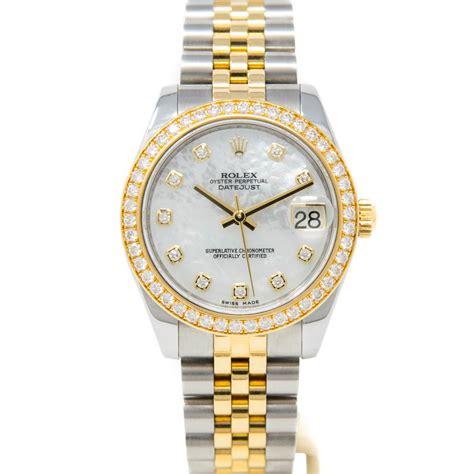 rolex datejust lady 31 prezzo usato|Rolex Datejust 31 diamond bezel.